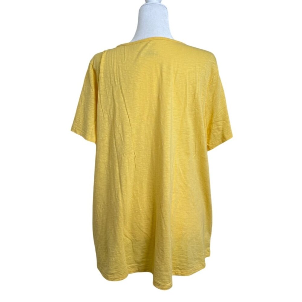 Talbots Women Bundle Set of 3 Tops Short Sleeve Cotton Blend Lace Soft Size 2X - Picture 4 of 8